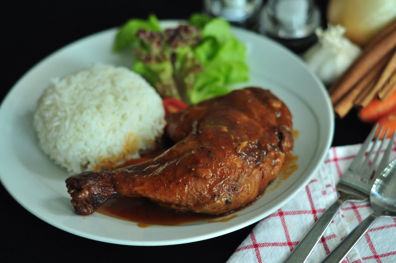 Chicken stew with rice